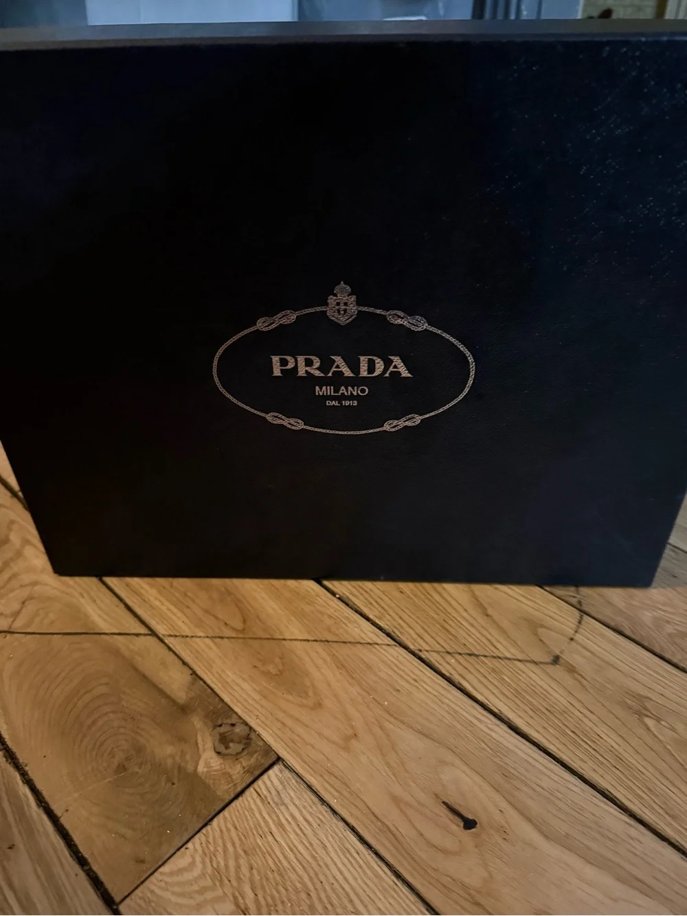 Prada Black Leather Chelsea Chukka Boots
